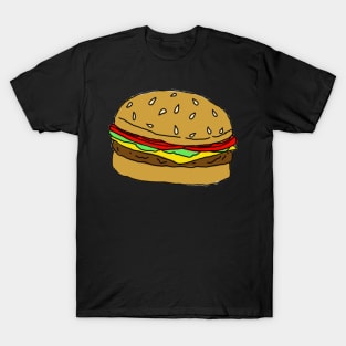 Burger drawing T-Shirt